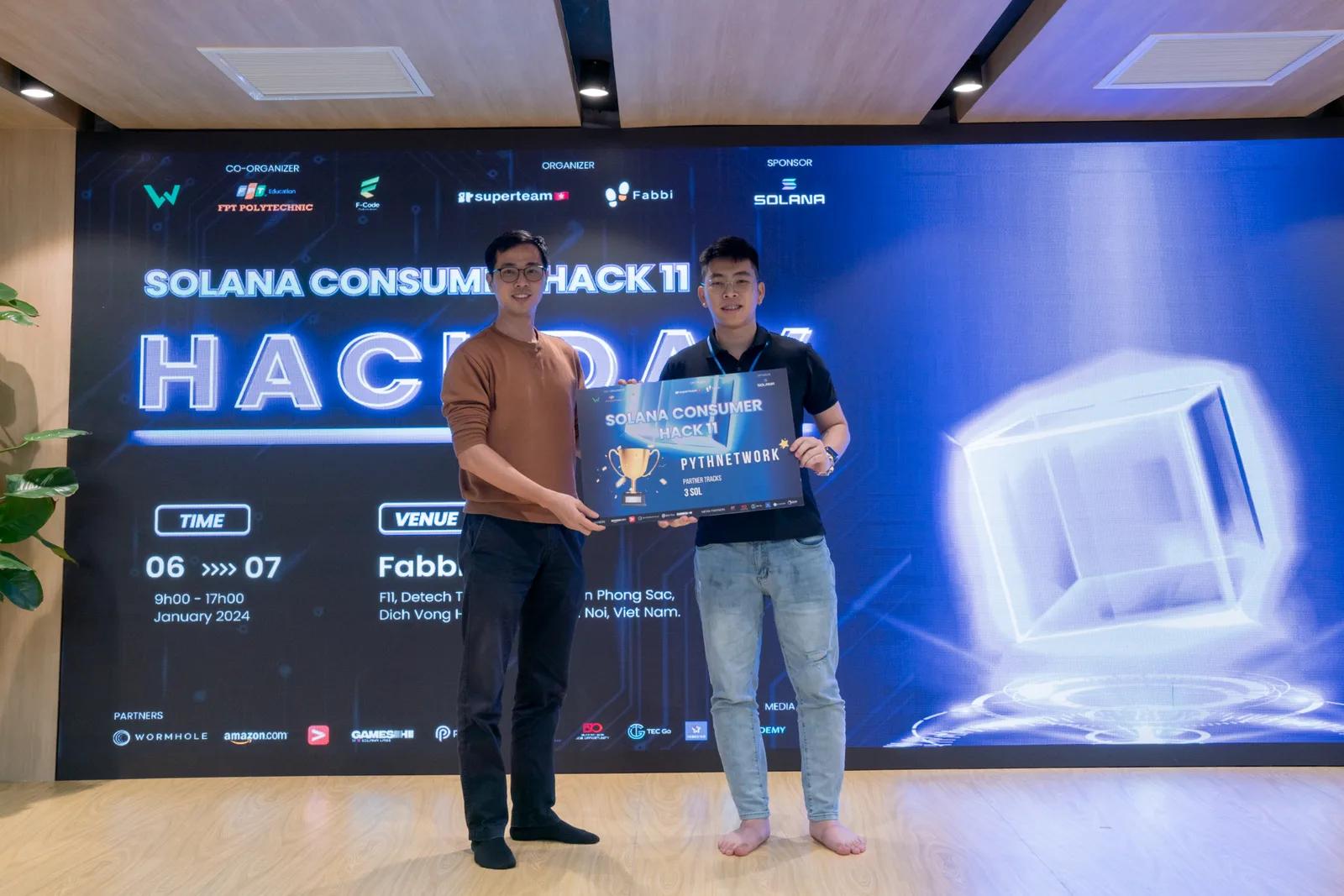 Certificate Image for Pyth Network Partner