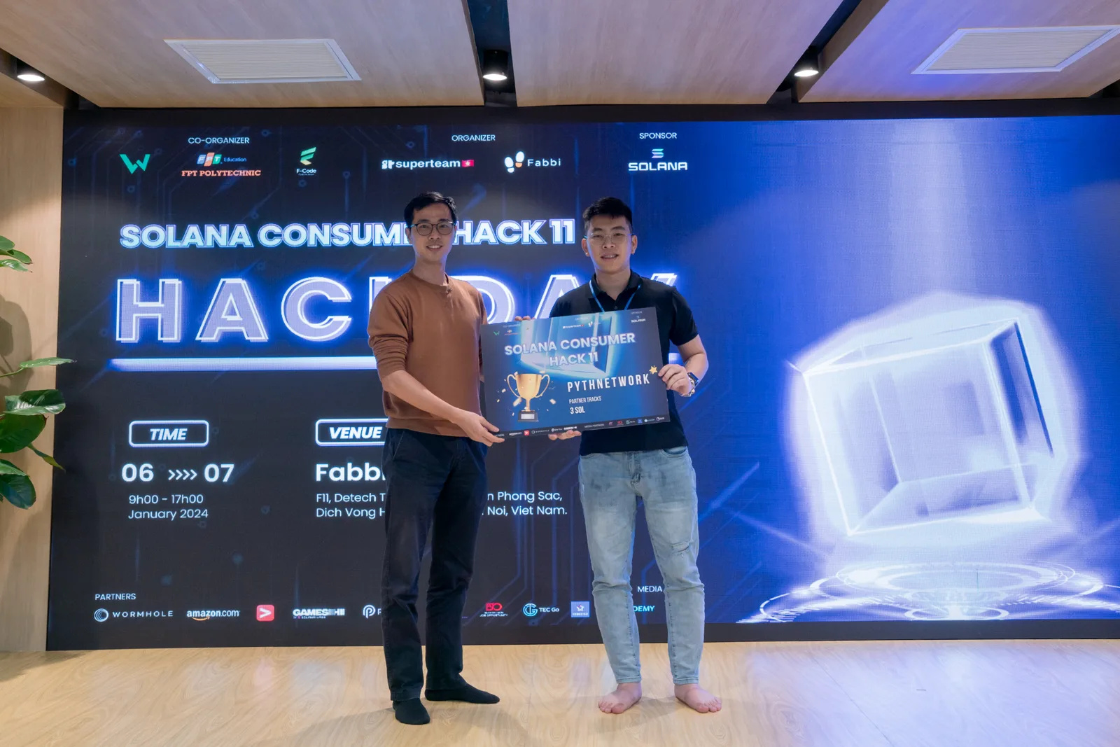 Certificate Image for Pyth Network Partner